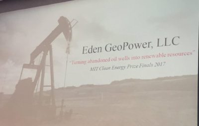 Terk Edilmiş Petrol Kuyularından Jeotermal – 2017 MIT Temiz Enerji Ödülü İnisiyatif Finalisti