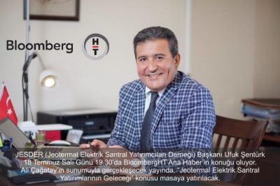Türkiye’de Jeotermal Yatırımların Geleceği BloombergHT’de Konuşulacak