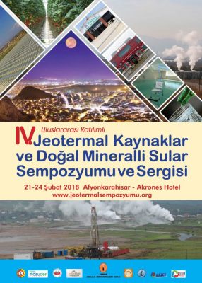 IV. Jeotermal Kaynaklar ve Dogal Mineralli Sular Sempozyumu ve Sergisi