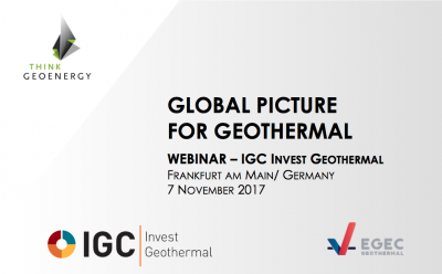 Sunum: “The global picture for geothermal” Alexander Richter