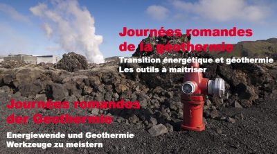 Journées romande de la géothermie, Cenevre / İsviçre, 29-30 Ocak 2018
