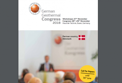 Der Geothermiekongress Jeotermal Kongresi, 27-29 Kasım 2018, Essen, Almanya