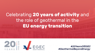 20. yılını kutlayan EGEC’den jeotermal enerjinin büyük rolüne dair bildiri