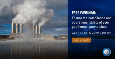 Webinar: Jeotermal Tesis Uyumluluğu ve Operasyon Güvenliği, 20 Haziran 2018