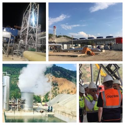 LİMGAZ Buharkent Jeotermal Enerji Santrali (13.8 MW ) Üretimde