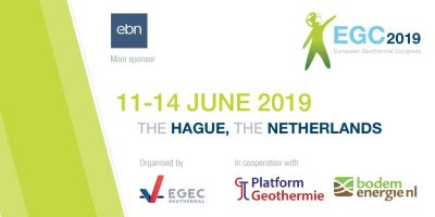 EGEC – Avrupa Jeotermal Kongresi 11-14 Haziran 2019’a kayıtlar devam ediyor
