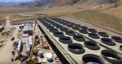 Ormat, Tungsten Dağı jeotermal tesisindeki üretimi desteklemek için güneş PV alanını planlamakta