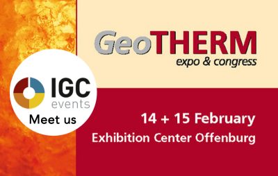 Offenburg / Almanya’daki GeoTHERM fuarında ve kongresinde buluşalım – 14-15 Şubat 2019
