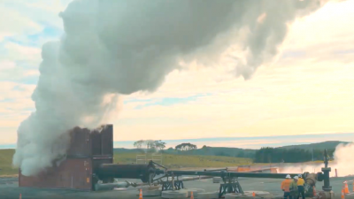 Video – Yeni Zelanda’da bir jeotermal enerji santrali inşası