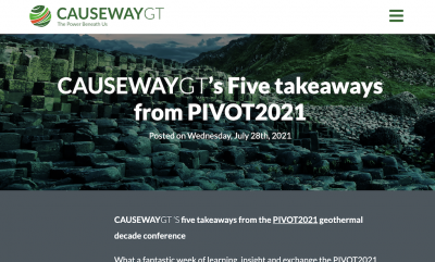 Pivot2021 Geothermal.Reimagined’den beş önemli çıkarım