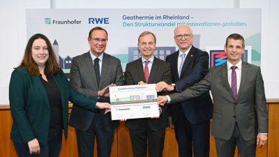 Fraunhofer IEG ve RWE, jeotermal potansiyeli keşfetmek için güçlerini birleştirdi