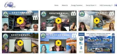 Seminer kaydı – IUGS Enerji Geçişi Serisinin İlki, Jeotermal Enerji