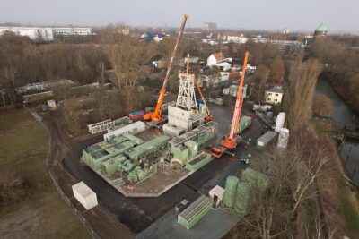 Almanya’nın Hamburg şehri jeotermal projesinde sondaj başladı