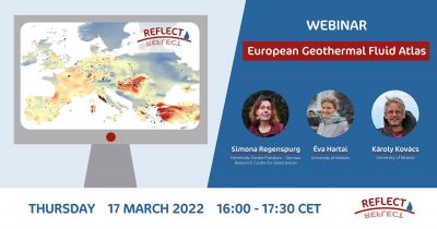 REFLECT web semineri: Avrupa Jeotermal Akışkan Atlası, 17 Mart 2022