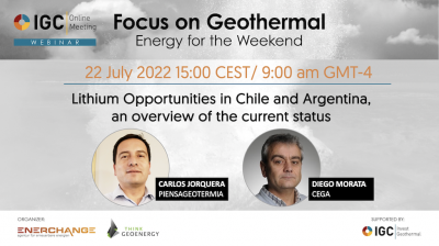 Web Semineri – Şili ve Arjantin’de Lityum fırsatları, 22 Temmuz 2022