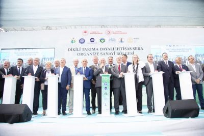 Dikili Sera TDİOSB’nin temeli törenle atıldı