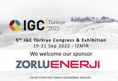 IGC Türkiye, 19-21 Eylül 2022, ZORLU ENERJİ’yi GW Sponsoru olarak misafir ediyor