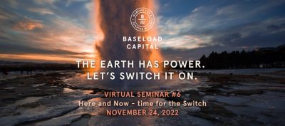 Web semineri – ‘Jeotermal için ne yapmamız gerekiyor’, 24 Kasım 2022