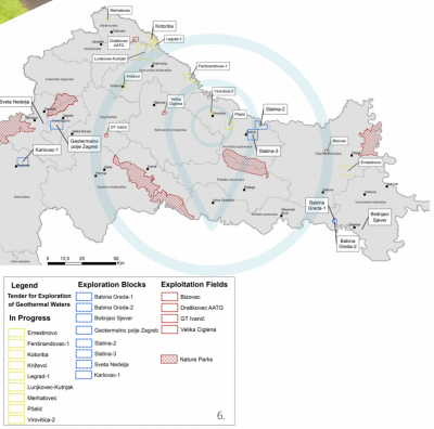 Hırvatistan, 6 jeotermal geliştirme proje sahasını ihale ediyor