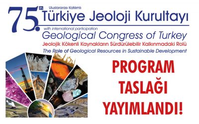 75. Türkiye Jeoloji Kurultayı programı yayımlandı