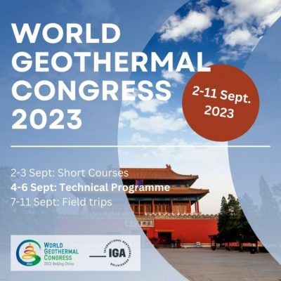 Dünya Jeotermal Kongresi 2023 için yeni tarihler açıklandı
