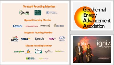 Cannur Bozkurt, Jeotermal Enerji Geliştirme Derneği (GEAA)’nın küresel elçisi oldu