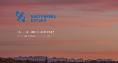 Praxisforum Geothermie.Bayern için tam program