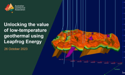 Web Semineri – Leapfrog Energy ile düşük sıcaklıklı jeotermal, 26 Ekim 2023