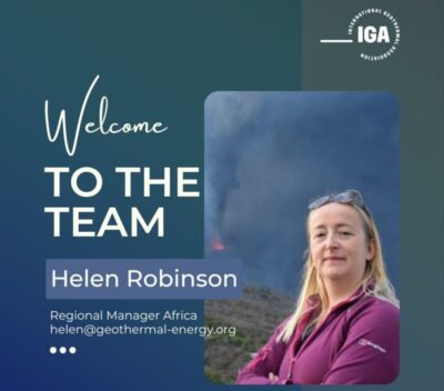Helen Robinson, IGA Afrika Bölge Müdürü olarak atandı