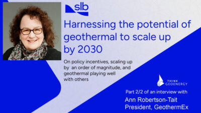Röportaj- 2030’a kadar ölçek büyütmek için jeotermal potansiyelden yararlanma