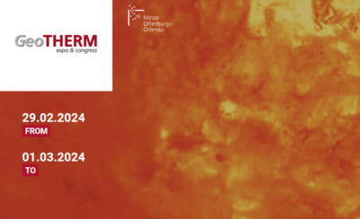 GeoTHERM fuar ve kongresinin tam programı açıklandı