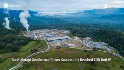 Endonezya’daki Sorik Marapi Ünite 4 jeotermal enerji santrali COD’yi duyurdu