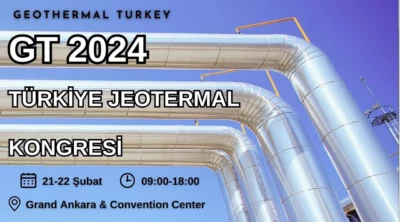 JESDER’in düzenlediği Türkiye Jeotermal Kongresi, GT 2024 başlıyor