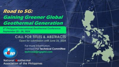 Özet çağrısı – 5. Filipin Uluslararası Jeotermal Konferansı