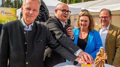 Almanya Grünwald’da Laufzorn II jeotermal ısıtma projesi için sondaj çalışmaları başladı