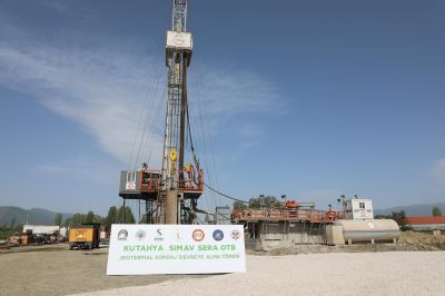 Kütahya Simav TDİOSB’de ikinci Jeotermal kuyu başarıyla açıldı