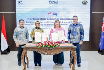 Endonezya ve Yeni Zelanda, jeotermal gelişimi hızlandırmak için PINZ ortaklığı imzaladı