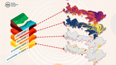 Etkileşimli harita, Birleşik Krallık genelindeki jeotermal potansiyeli ortaya koyuyor