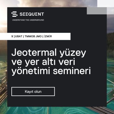 JMO İzmir Şubesi ve Seequent iş birliğiyle jeotermal veri yönetimi semineri