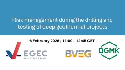 Webinar – Jeotermal sondaj ve test sırasında risk yönetimi, 6 Şubat 2026