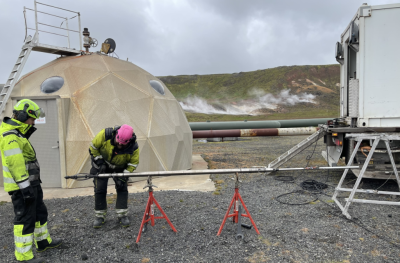 ISOR, Theistareykir jeotermal kuyularda yüksek sıcaklığa dayanıklı kuyu içi numune alıcısını devreye aldı