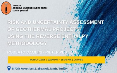 İzmir’de jeotermal projelerde risk ve belirsizlik eğitimi düzenlenecek