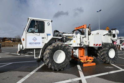 İsviçre’nin Gruyère bölgesinde jeotermal arama amacıyla sismik ölçümler yapılıyor