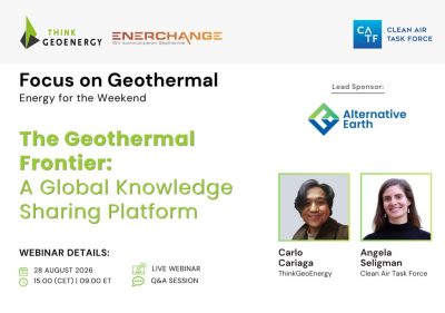 BMWE, GeoTHERM 2027’de yenilikçi jeotermal şirketlerini destekleyecek