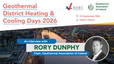 İrlanda’da jeotermal enerji – Rory Dunphy ile bir röportaj
