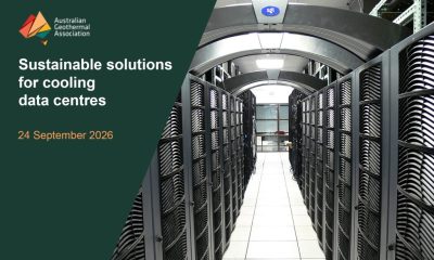 Webinar – Veri merkezleri için yeraltı suyuyla soğutma; 24 Eylül 2026